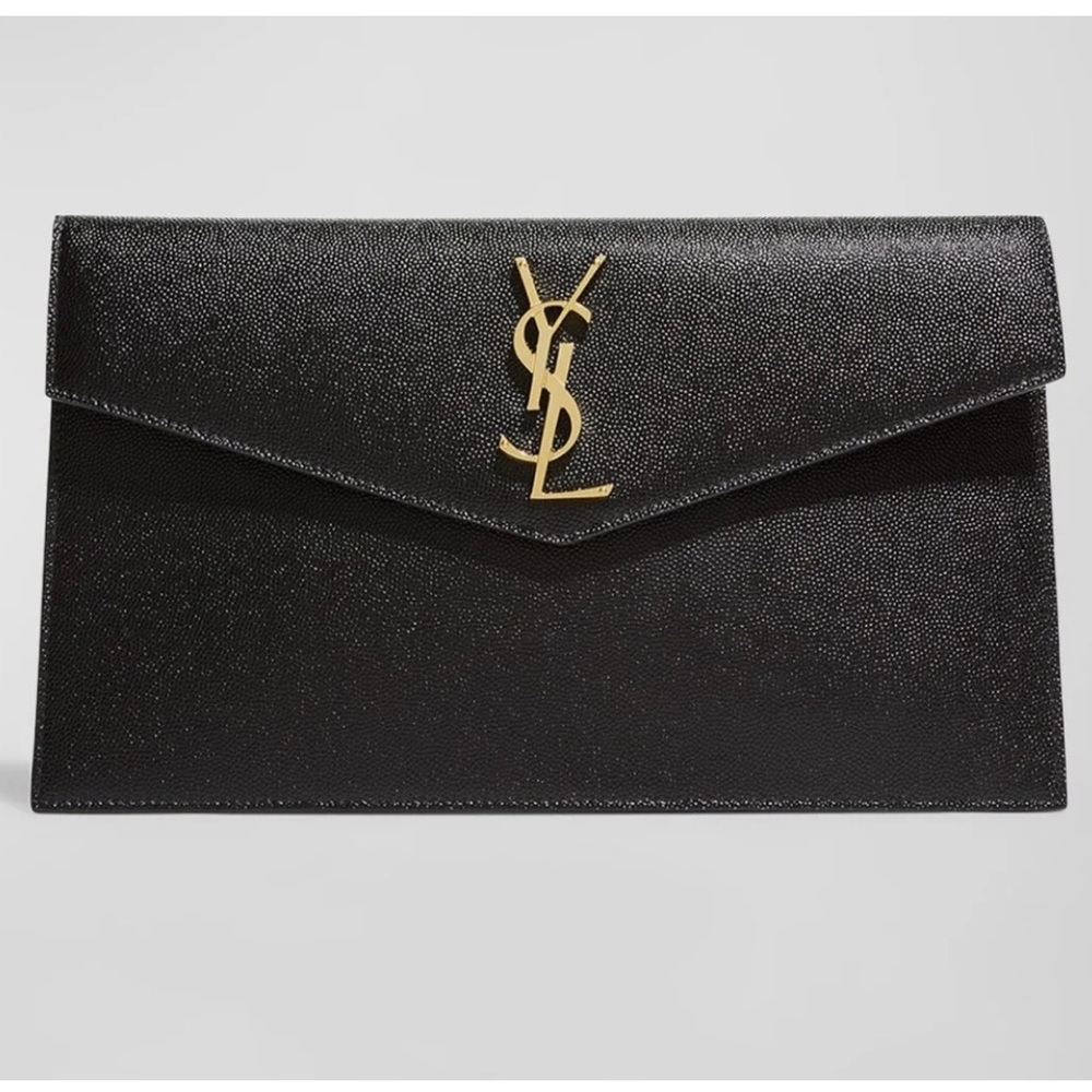 Authentic Ysl Uptown Pouch With Insert & Purse Ch… - image 6